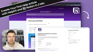 How to Create Your First Help Article with Notion and HelpKit Details
