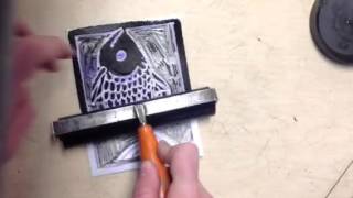 foam printmaking