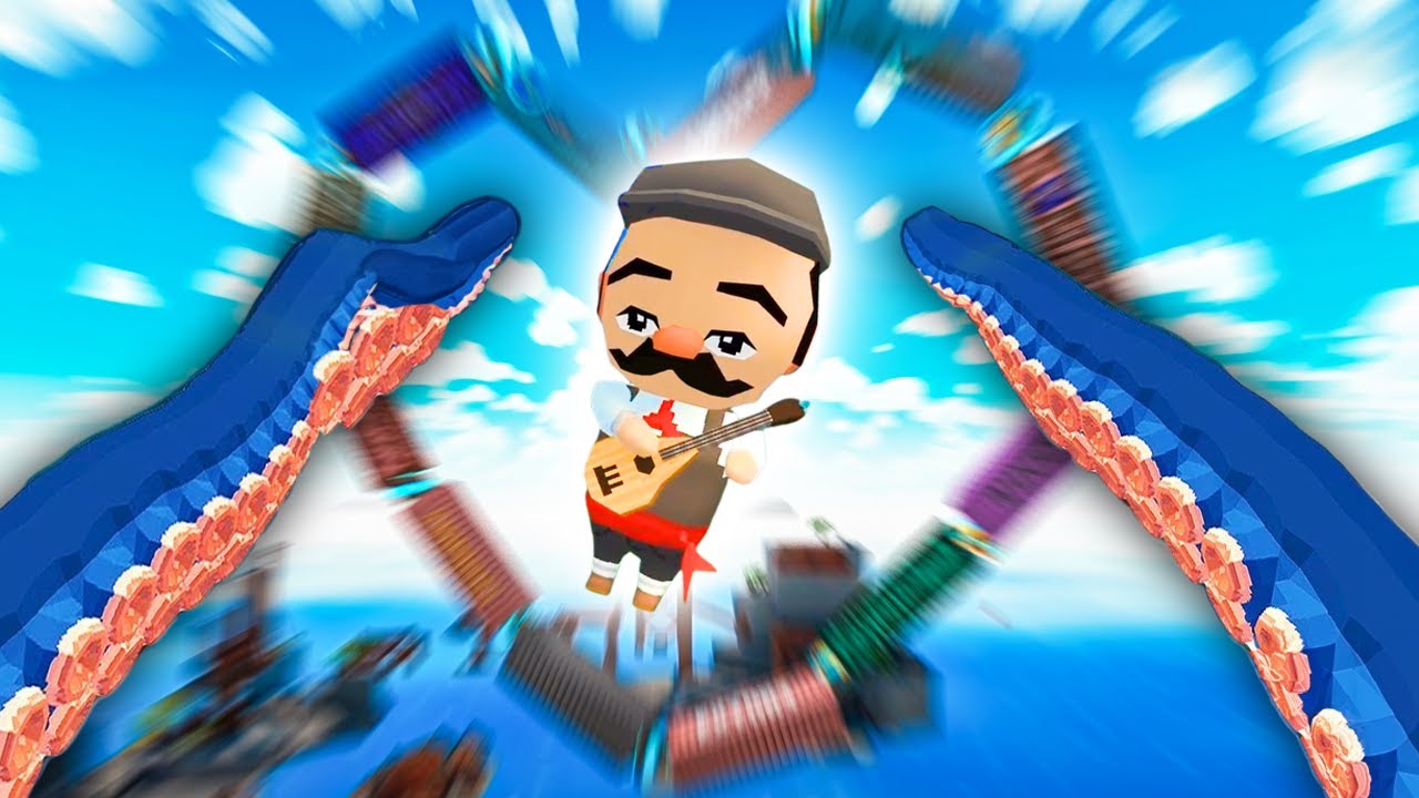 AHTAPOT OLUP İNSANLARI KURTARDIM ! | iplusd VR