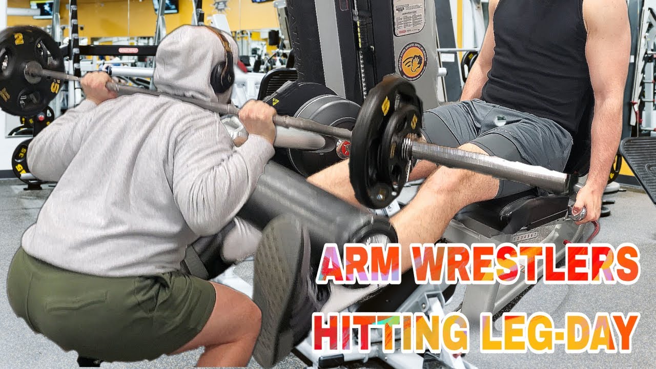 How Arm Wrestlers are hitting LEGS YouTube
