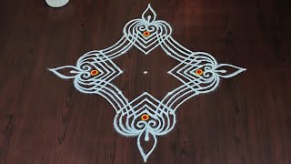 Dhanurmasam Geethala Muggulu5Dots Padi Kolamspongal Kolamseasy Sankranti Muggulu Kaa Rangoli