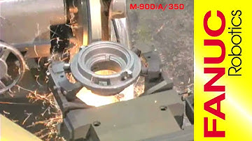 M-900iA 350 Deflashing & Deburring Robot - FANUC Robotics Industrial Automation