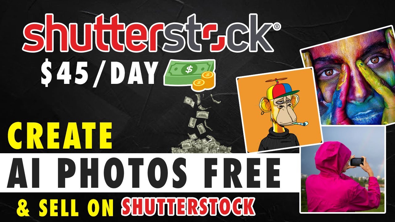 Sell AI Generated Photos on Shutterstock - How to Earn From Shutterstock by Selling Photos Art