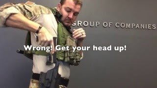 Proper Re-holstering Technique - PFCtraining.com