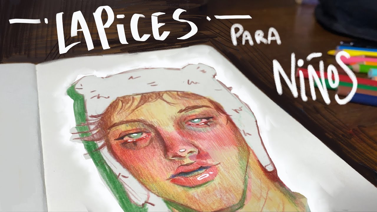 Pintando con lápices para niños ¿Son buena opción?(SPEEDPAINT)| ToferGaray