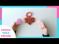 PUNCH NEEDLE İLE TOKA YAPIMI || TOKA YAPIMI || KOLAY TOKA YAPIMI  || PUNCHTAN TOKA NASIL YAPILIR?