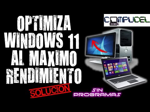 HOW TO SPEED UP MY LAPTOP OR PC WITH WINDOWS 11, MAXIMUM PERFORMANCE AND OPTIMIZATION FOR GAMES ✅