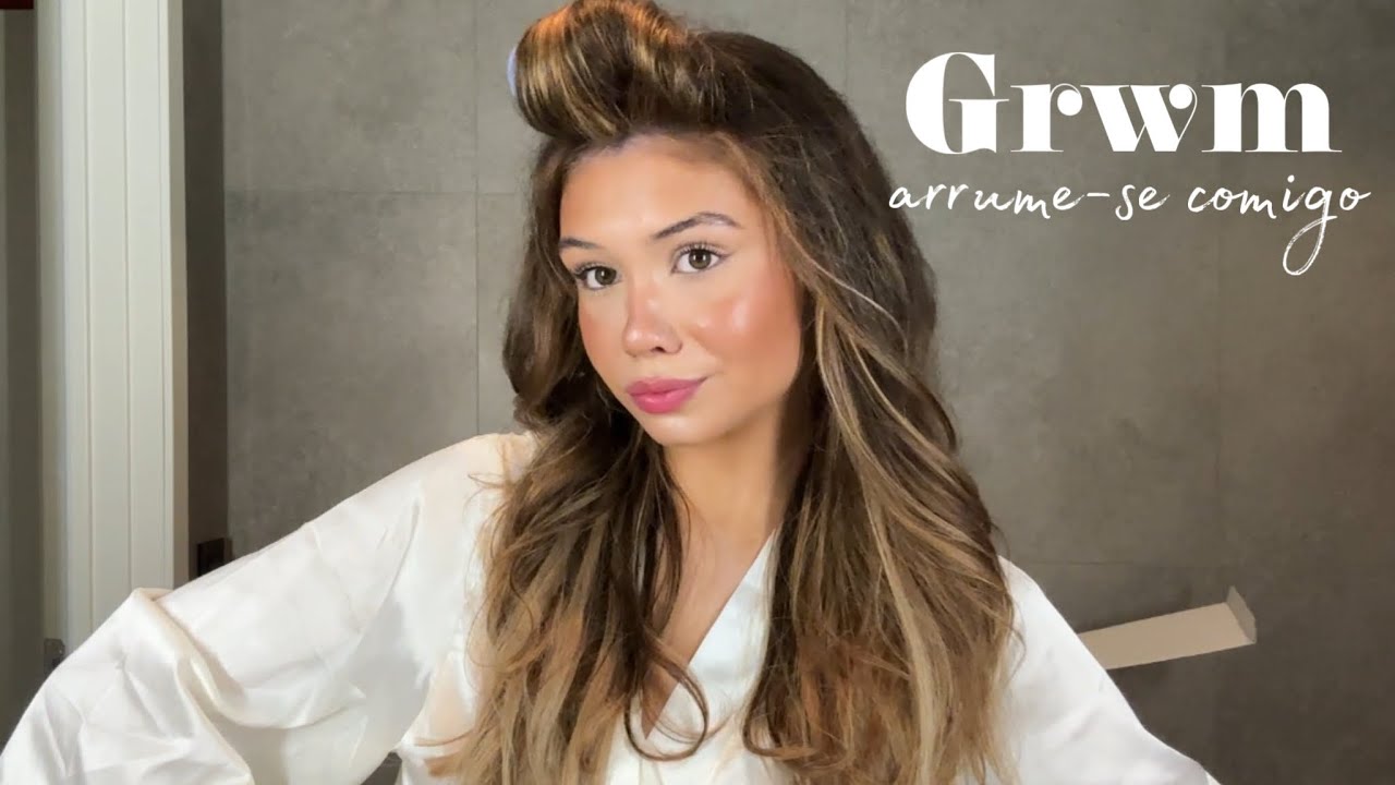 GRWM- arrume se comigo *glowy makeup* 🫧🥥