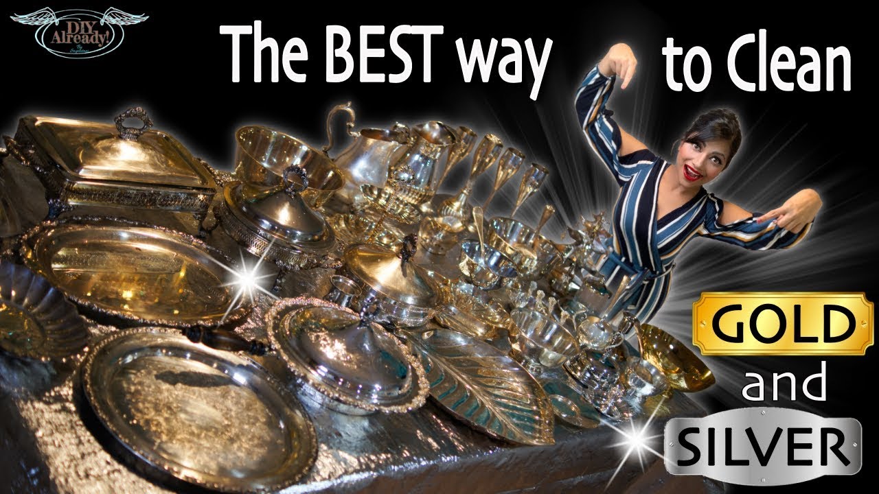 How to clean || Silver Gold Copper || Most effective and easy || DIY || TARN-X review