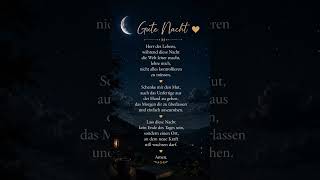 Nachtgebet für innere Ruhe 🌙