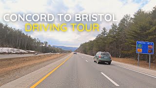 Concord to Bristol New Hampshire Driving Tour 4K - Interstate 93