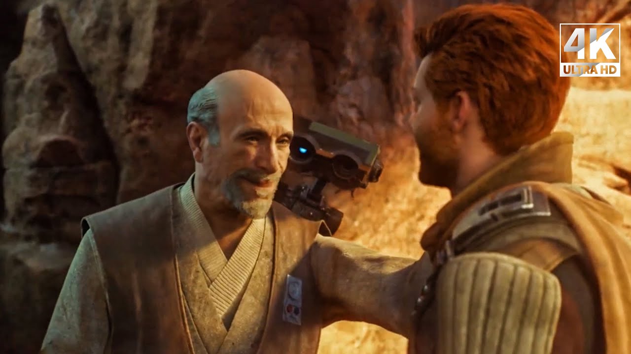 Master Eno Cordova And Cal Kestis Meet For The First Time Scene Star 