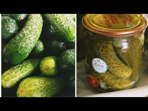 კიტრის მწნილი ხრაშუნა და გემრიელი,როგორც მაღაზიის. #მწნილი #კიტრისმწნილი