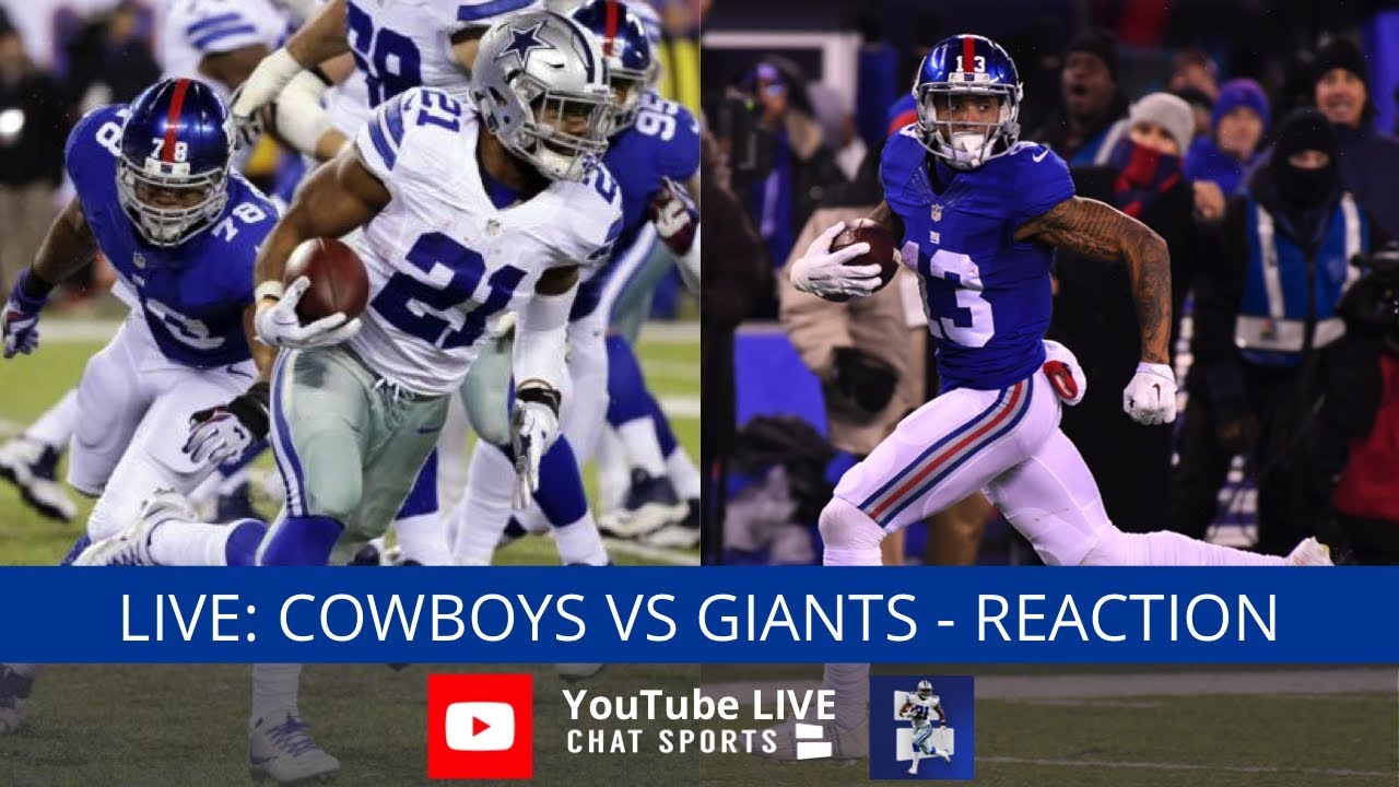 Giants vs. Cowboys: Score, live updates from Week 2 game in Dallas