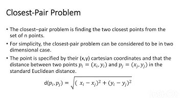 Brute Force  Computing a power n, Closest Pair