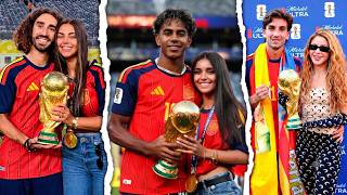 🏆🇪🇸 LAS PAREJAS de la Selección ESPAÑOLA (CAMPEÓN 2026) | Belleza, Escándalos y Lujos 💖🏆