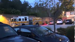 Santee Fire Dept Engine 5 Back Up
