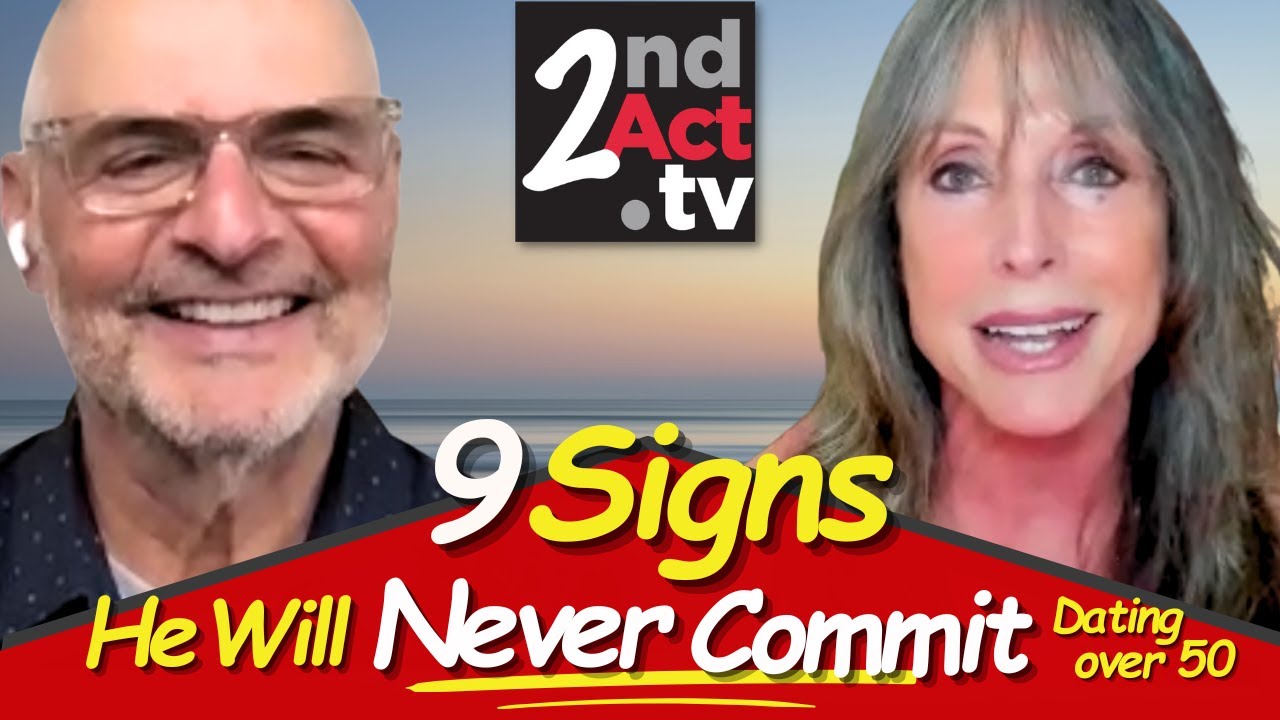 Dating Over 50: Is He Relationship Ready? 9 Red Flags of Men Over 50 Who Will Never Commit!