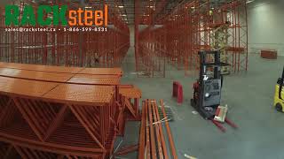 RACKsteel Pallet Racking Time Lapse