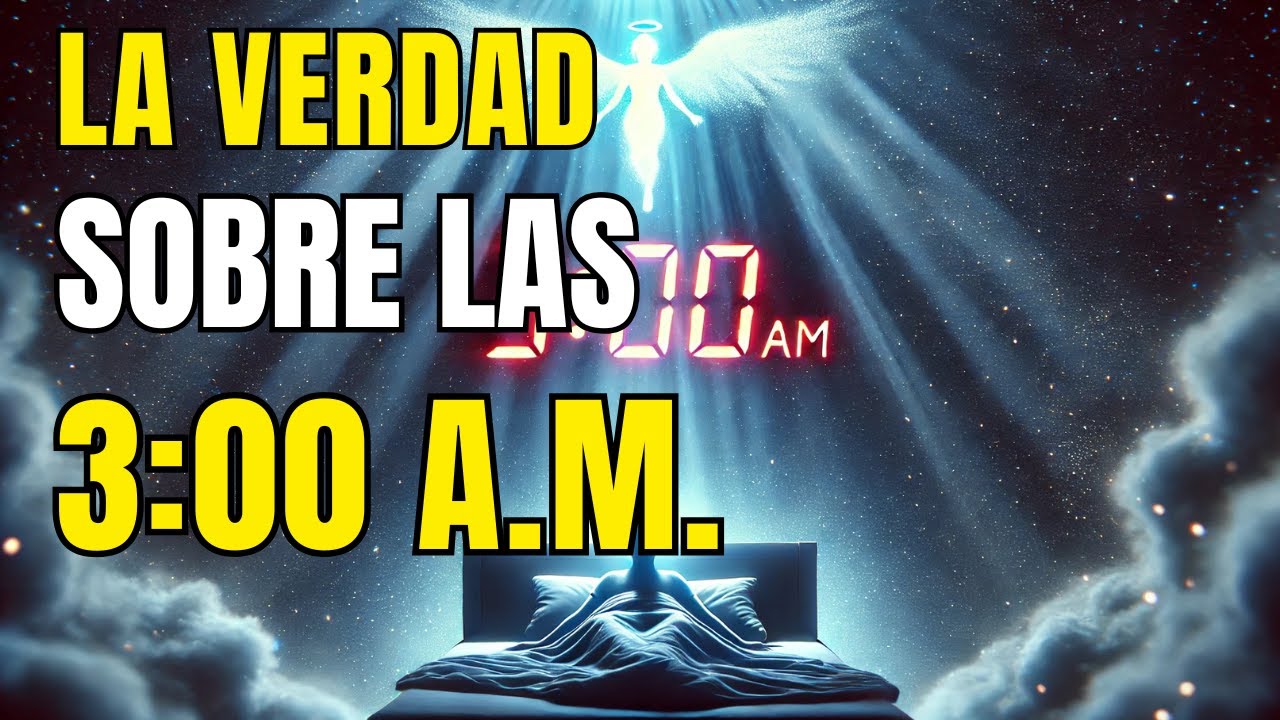 ¿Por Qué Dios Te Despierta a las 3 A.M.? El Secreto Espiritual Que ...