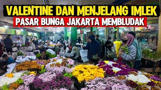 Download Lagu HARI VALENTINE DAN MENJELANG IMLEK  PASAR BUNGA JAKARTA MEMBLUDAK MP3