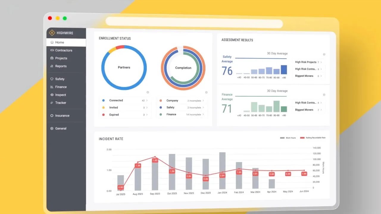Contractor Safety & Compliance Management Software - Highwire Overview