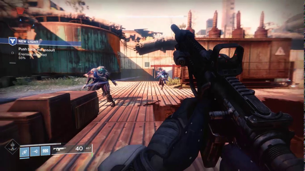 2K Resolution PC Gameplay / The Beginning Of Destiny 2