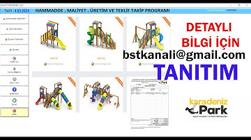 EXCEL VBA ile Çok Kullanıcılı Maliyet ve Teklif Programı-TANITIMI