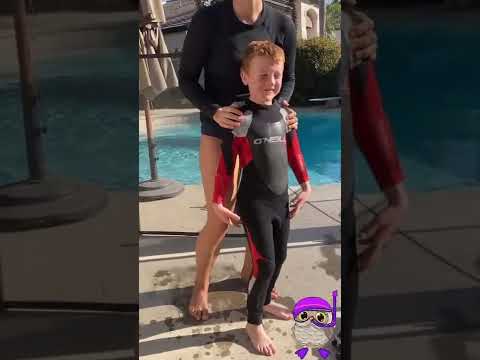 How To Put A Wetsuit On A Child