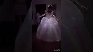 Magically light up Cinderella Dress!! 😍✨ #diy #fashion #costume #sewing #cosplay