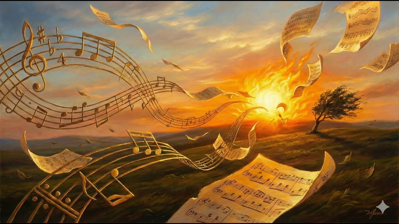 Cozy Winter Evening ❄️ Slow Orchestral Lo-fi [Harp, Flute, Clarinet] for Relaxation & Home Rituals