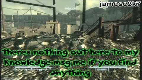 Fallout 3: glitch out of map @ the Citadel