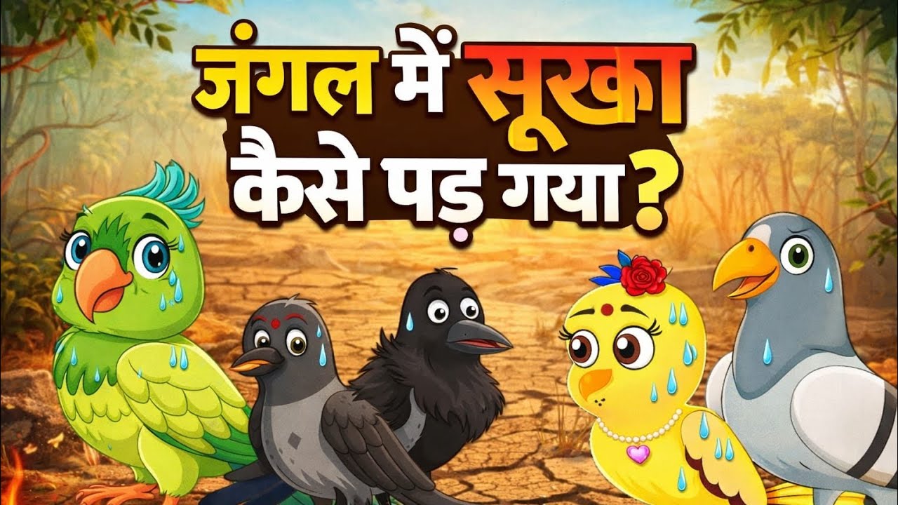 जंगल में सुख कैसे पड़ गया| jangal me sukha kaise 