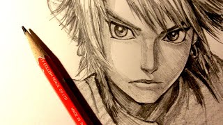 ASMR | Pencil Drawing 119 | Link (Request)