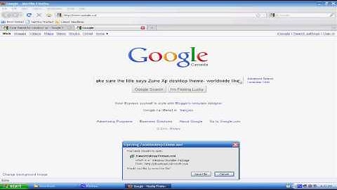 How To Get Zune Theme For Windows XP HQ