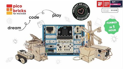 Now on Kickstarter: PicoBricks For Micro:Bit - Your Programmable STEM Playground