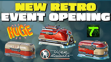 [WR] War Robots New Retro Event Huge Opening  Special Delivery Update 7.4 Unboxing