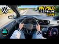 2026 Volkswagen Polo 1.0 TSI R-Line DSG (115 PS) TOPSPEED POV 🚗 Autobahn Drive | No Speed Limit