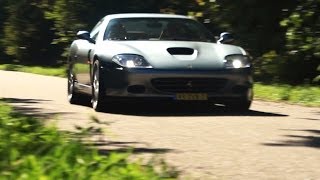 During an event organised by ferrariownersclubnl (herfstrit 2013) i
recorded this ferrari 575m maranello with decatted and sport exhausts!
those new exhausts...