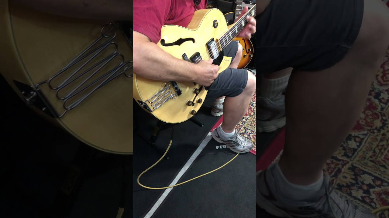 Ibanez AF100 Brunetti Singleman 16 Fluxson Music