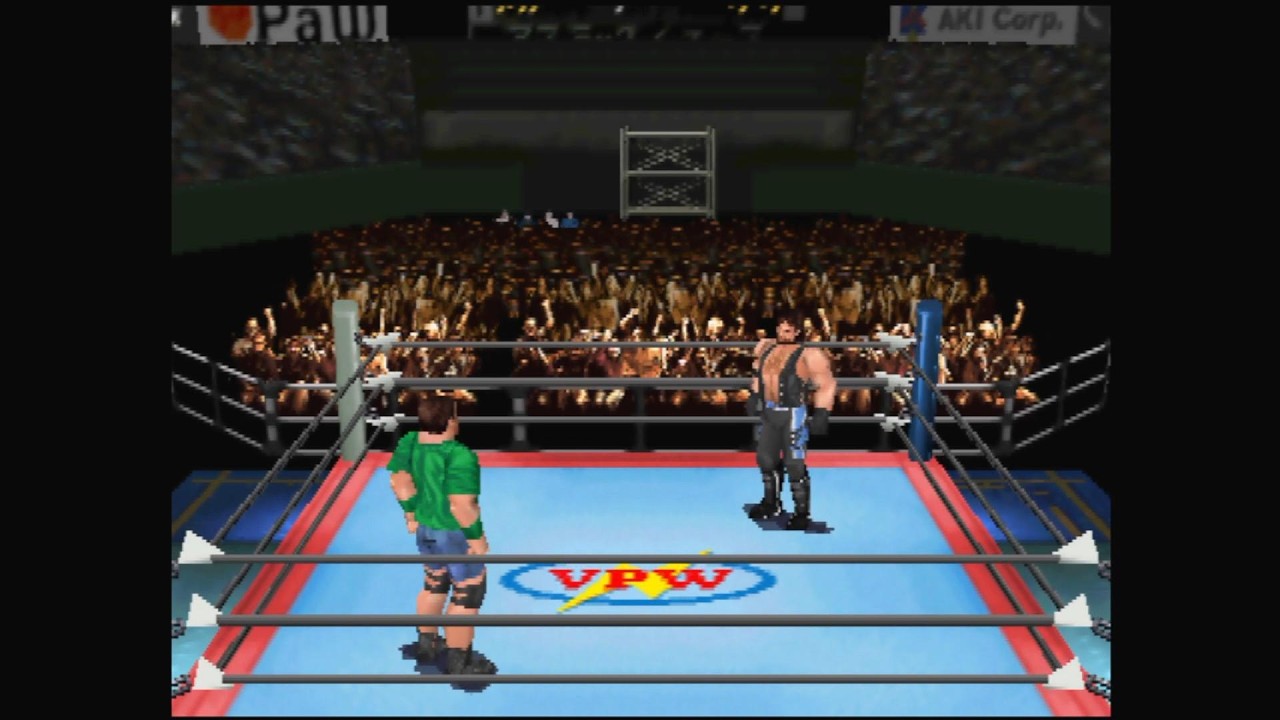 Virtual Pro-Wrestling 2 freem Edition - John Cena vs. AJ Styles (N64)