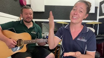 Wednesday #signoftheweek - True Colours with the guitar