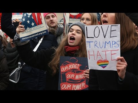 Women's March on Washington - live stream