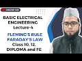 Electromagnetism 4: Basic Electrical Engineering. Lecture 4 FE, FY Class 10th & 12th
