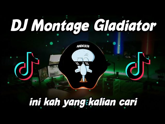 DJ Montage Gladiator X Melody Spongebob Jedag Jedug Viral Tiktok 2022 Dj Komang Rimex mp3🎶🎶 class=