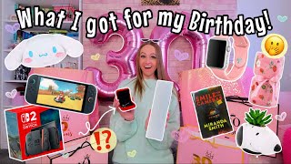 WHAT I GOT FOR MY BIRTHDAY 2025!!🥳🎁🎀🧁✨ *30TH BIRTHDAY HAUL OMG🙈* | Rhia ♡