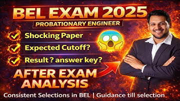BEL PE MOST UNEXPECTED PAPER EXPECTED CUTOFF | POST EXAM ANALYSIS | RESULT & INTERVIEW DATE