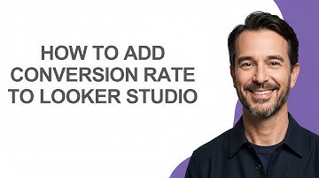 How to Add Conversion Rate to Looker Studio - KevinHowTo
