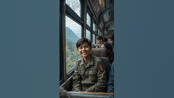 Indian Army saved Bus from falling into valley🚌 #ai​ #army​