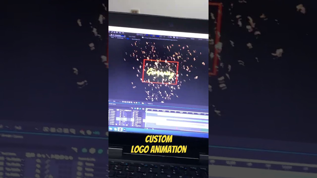 Custom logo animation for a client 